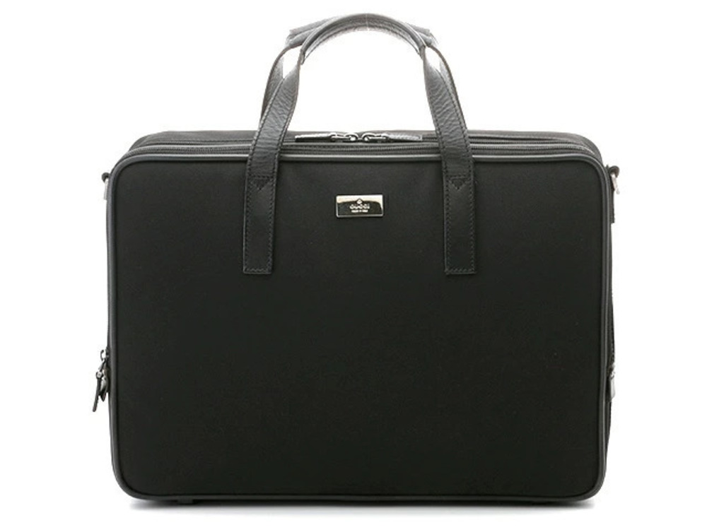 Gucci Bag Briefcase Business Calfskin Black
